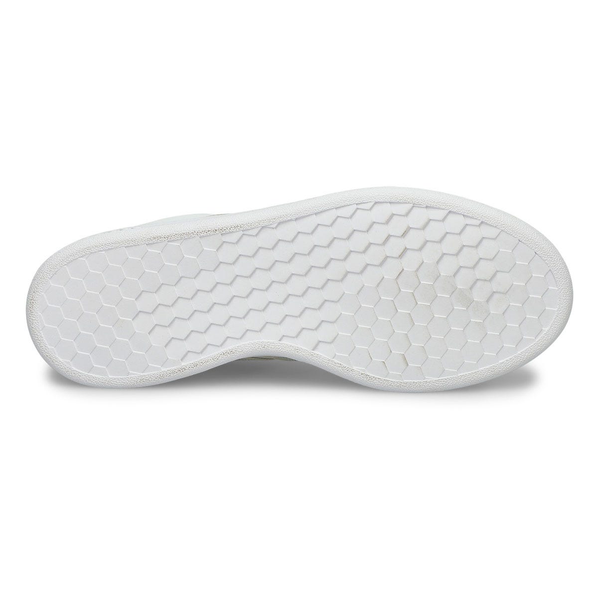 adidas Women's Grand Court Sneaker - White/Bl | SoftMoc.com