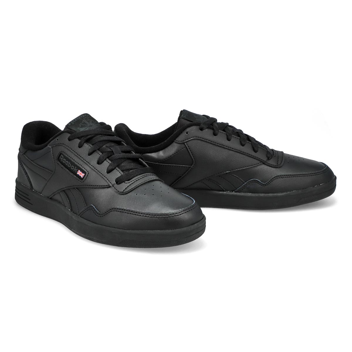 Reebok Men's Club Memt Sneaker - Black | SoftMoc.com