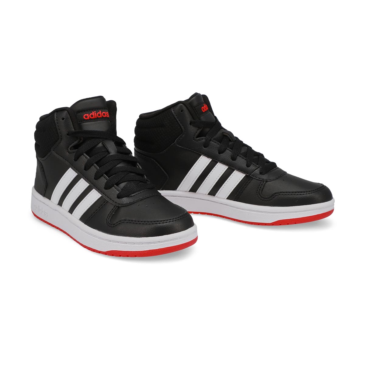 adidas Boy's Hoops Mid 2.0 Fashion Sneaker - | SoftMoc.com