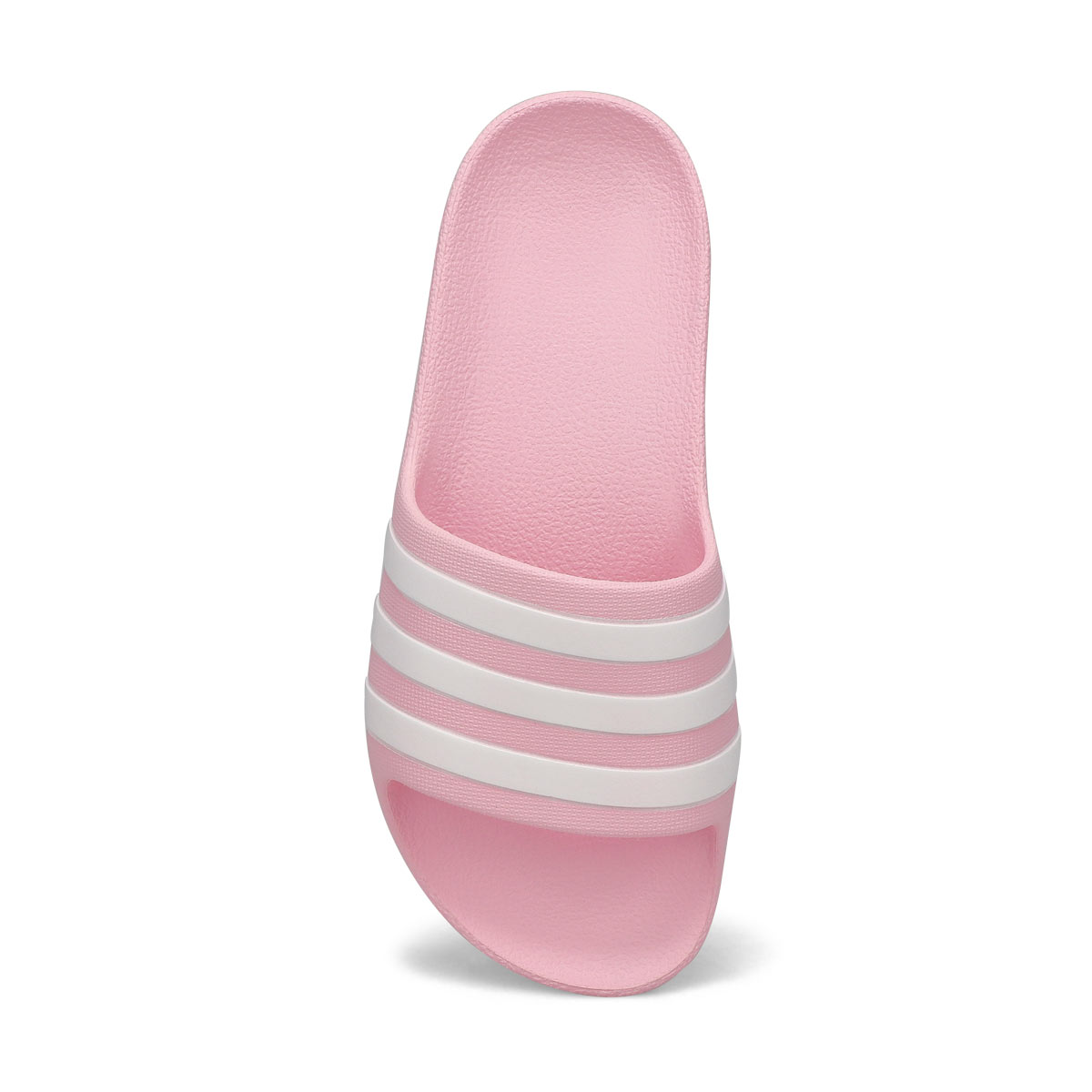 Girls' Adilette Aqua Slide Sandal - Pink/White