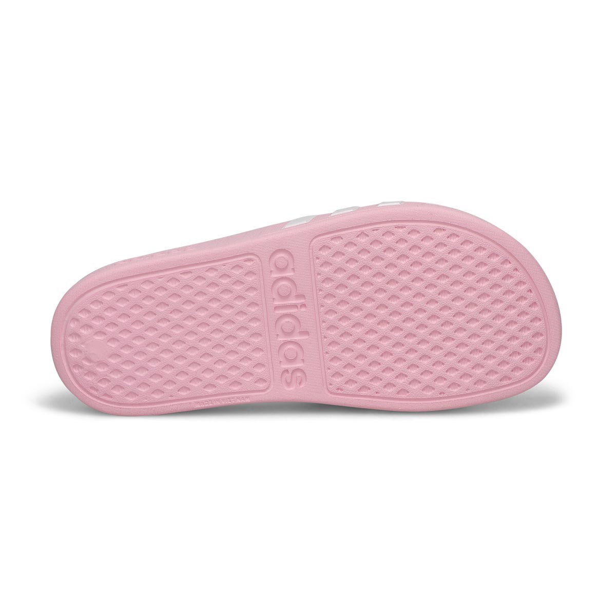 Girls' Adilette Aqua Slide Sandal - Pink/White
