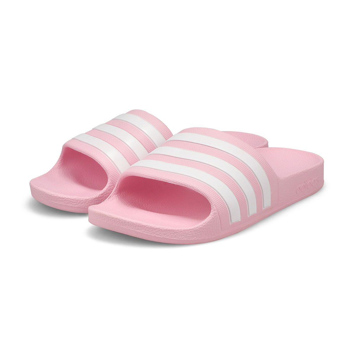 adidas Kid's Adilette Aqua Slide Sandal - Bla | SoftMoc.com