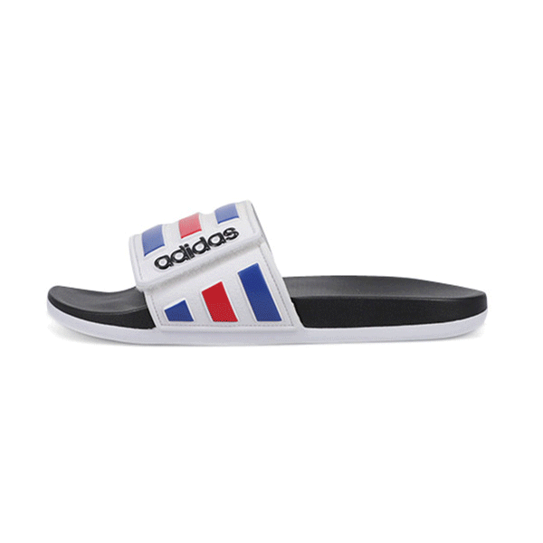 adidas Men's Adilette Comfort ADJ Sandal - Wh | SoftMoc.com