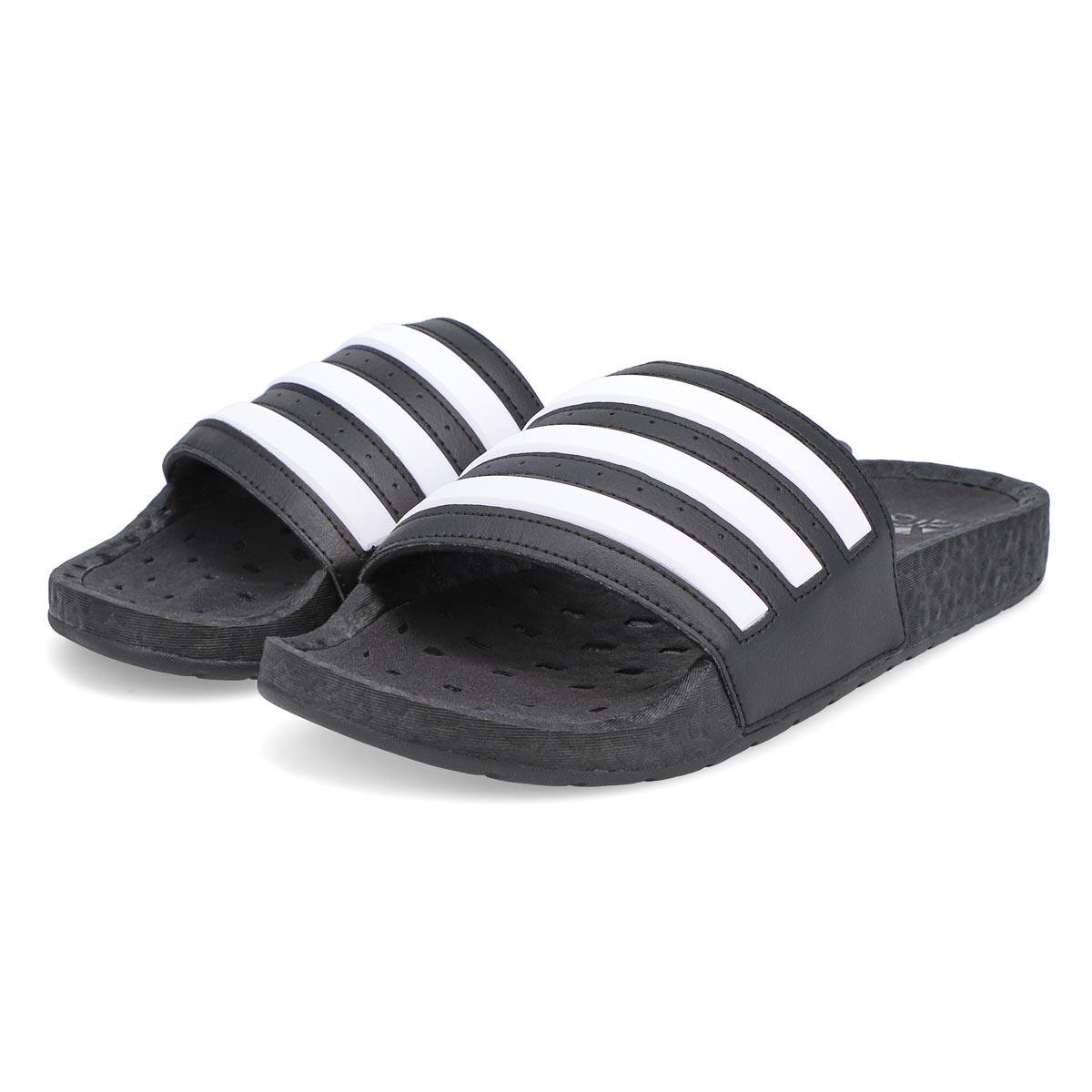 Claquette ADILETTE BOOST, noir/blanc, hommes