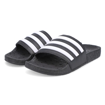 Men's Adilette Boost Slide Sandal - Black/White