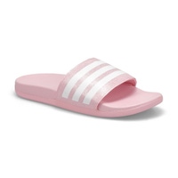 Girls' Adilette K Slide - Pink/ White