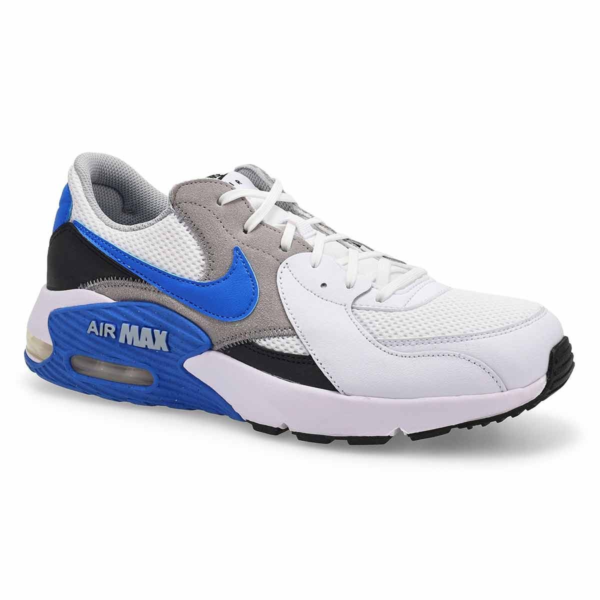 Men's Air Max Excee Lace Up Sneaker - White/Blue C