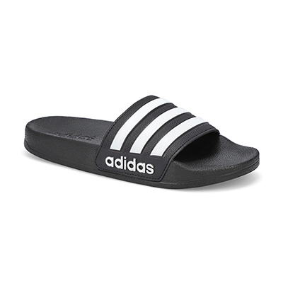 Kds Adilette Shower K Slide Sandal - Black/White