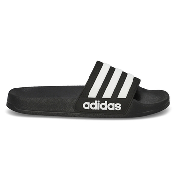 Kids' Adilette Shower K Slide Sandal - Black/White