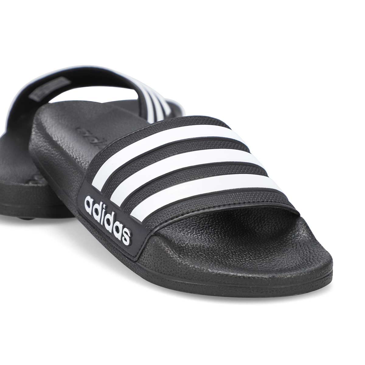 Kids' Adilette Shower K Slide Sandal - Black/White