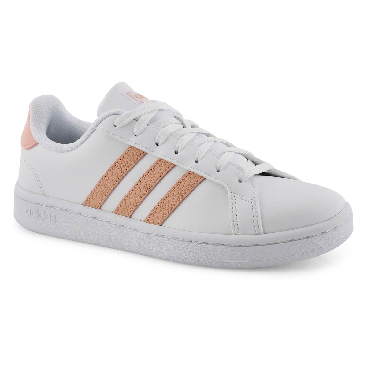 adidas grand court sneaker rose gold