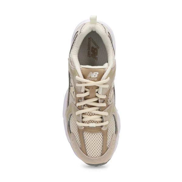 Kids'  530 Lace Up Sneaker - Beige/White