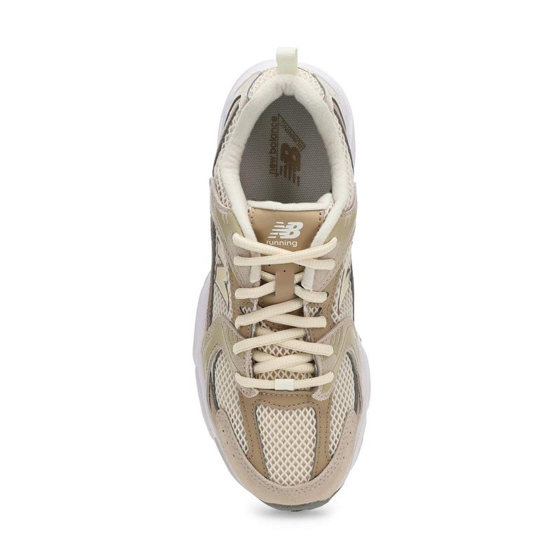 Kids'  530 Lace Up Sneaker - Beige/White