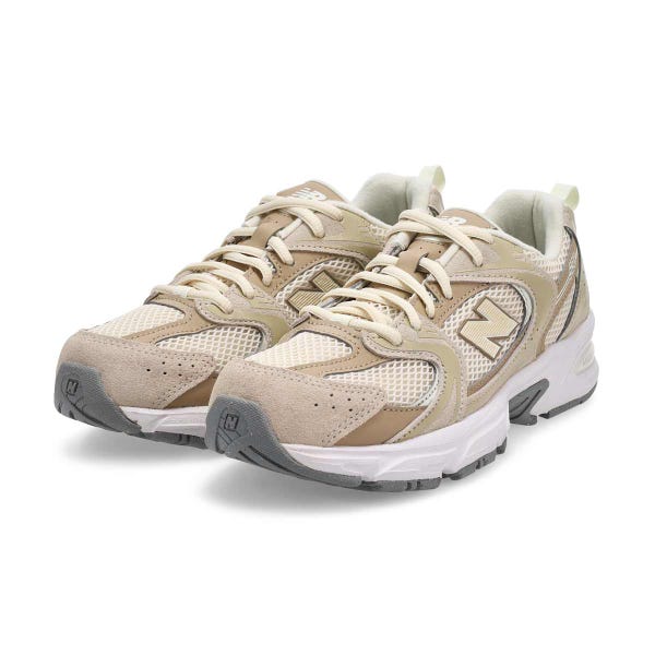 Kids'  530 Lace Up Sneaker - Beige/White