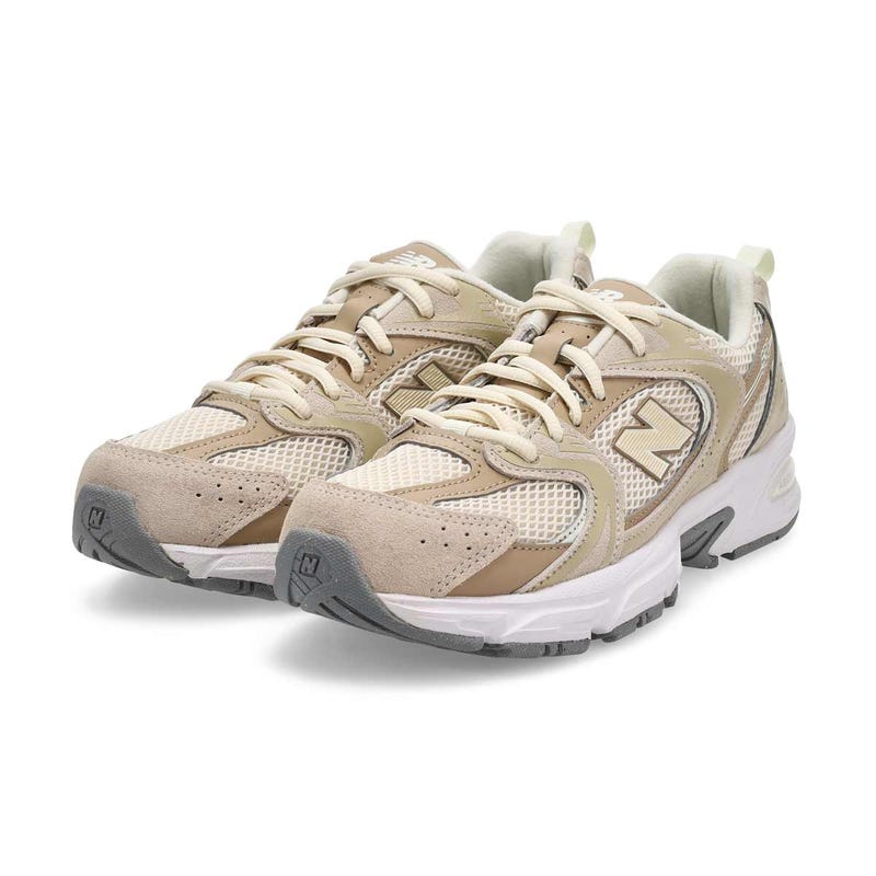 Kids'  530 Lace Up Sneaker - Beige/White