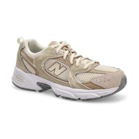 Kids'  530 Lace Up Sneaker - Beige/White
