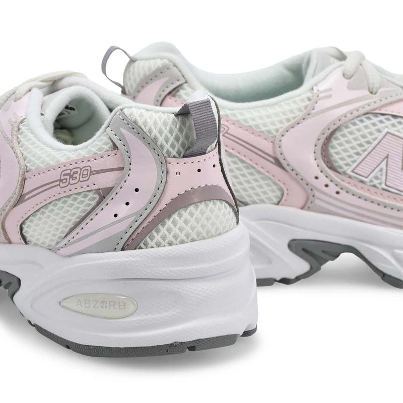 Kids'  530 Bungee Lace Up Sneaker - Beige