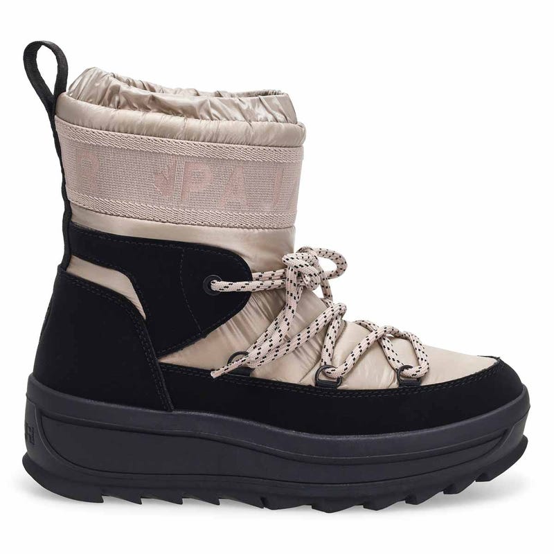 Women's Galaxy Waterproof Winter Boot - Champagne/Black