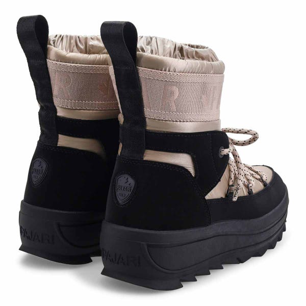 Women's Galaxy Waterproof Winter Boot - Champagne/Black