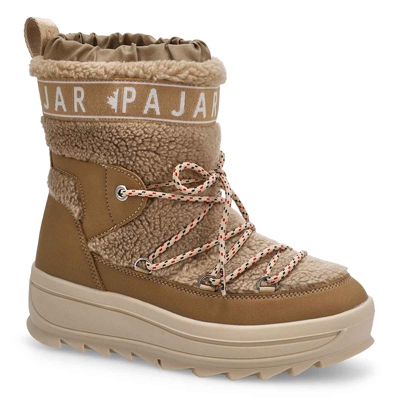 Botte d'hiver imperméable GALAXY LAMA, beige, femmes