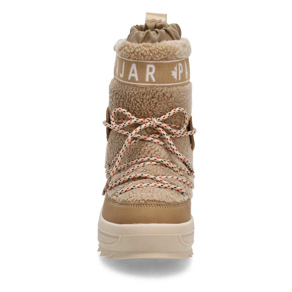 Women's  Galaxy Lama Waterproof Winter Boot - Beige