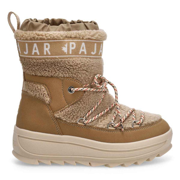 Women's  Galaxy Lama Waterproof Winter Boot - Beige