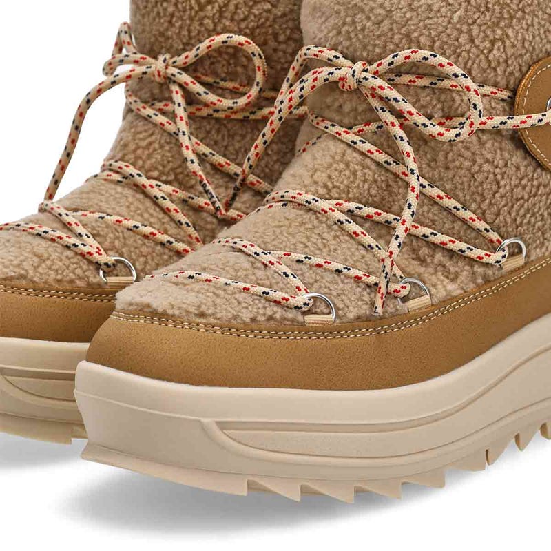 Women's  Galaxy Lama Waterproof Winter Boot - Beige