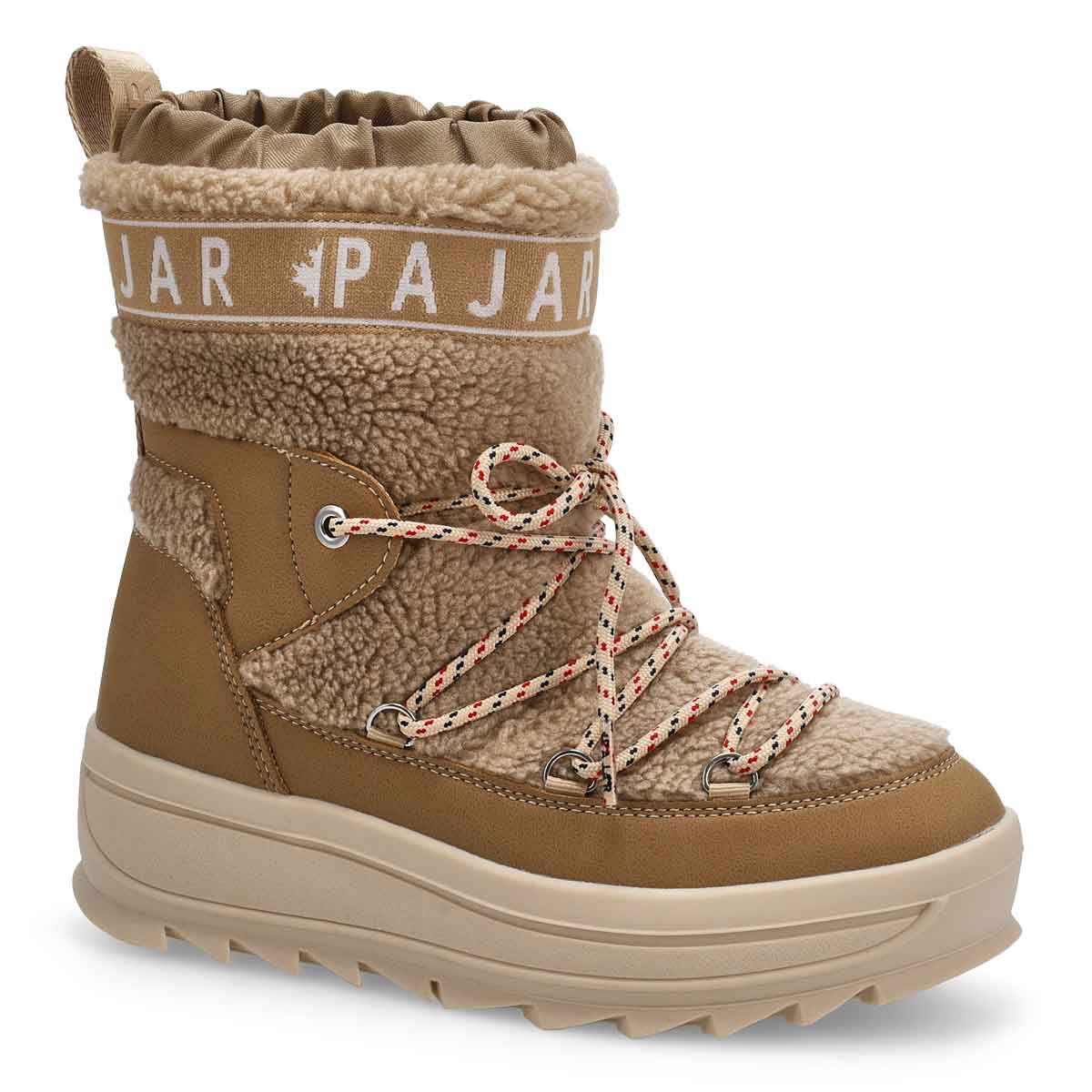 Botte d'hiver imperméable GALAXY LAMA, beige, femmes
