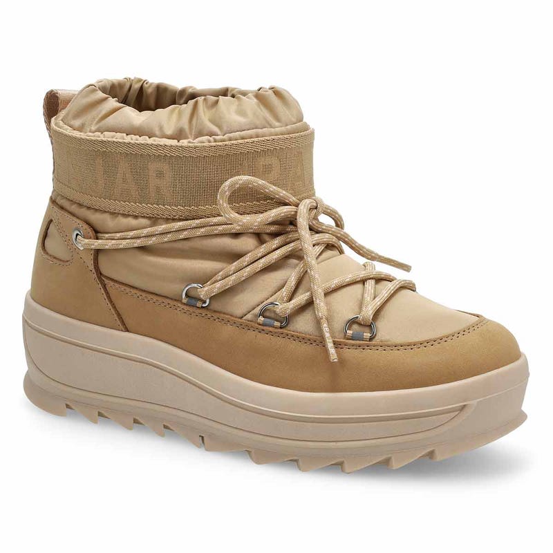 Women's  Galaxy Mini Waterproof Winter Boot - Sand