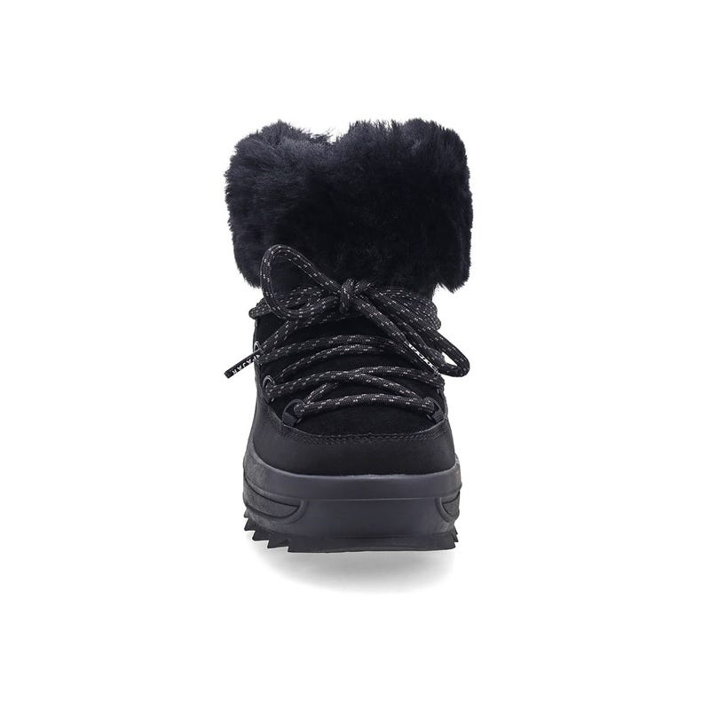 Women's Galaxy Shearling Waterproof Winter Boot - Black