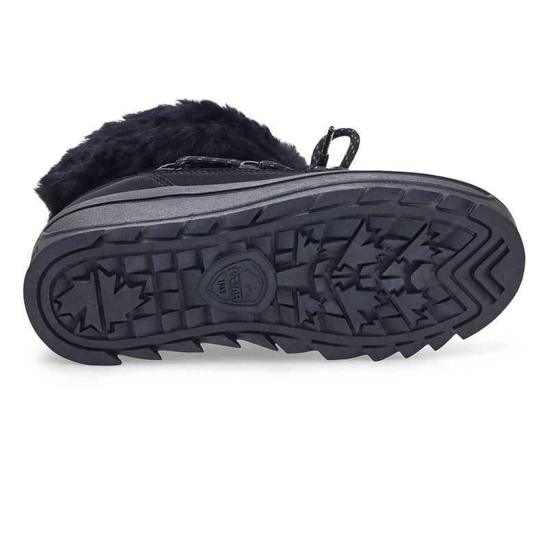 Women's Galaxy Shearling Waterproof Winter Boot - Black
