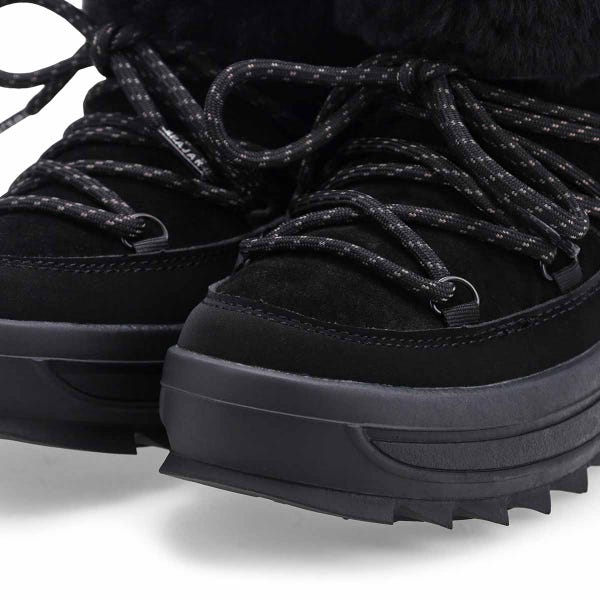 Women's Galaxy Shearling Waterproof Winter Boot - Black