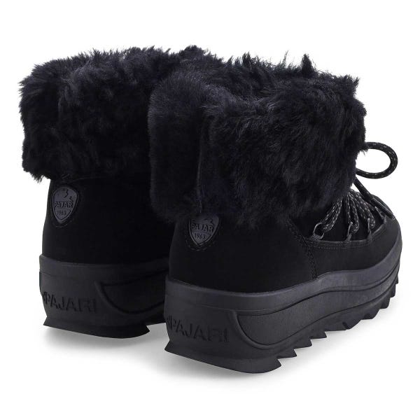 Women's Galaxy Shearling Waterproof Winter Boot - Black