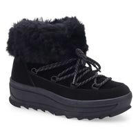Women's Galaxy Shearling Waterproof Winter Boot - Black