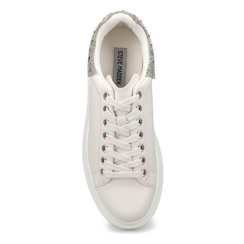 Women's Gerry-R Lace Up Fashion Sneaker - Rhinestone