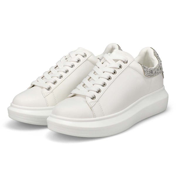 Women's Gerry-R Lace Up Fashion Sneaker - Rhinestone