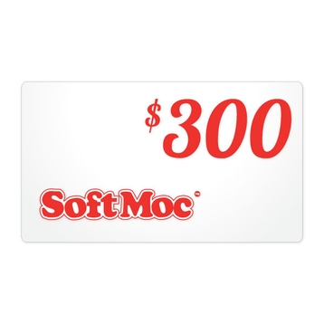$300 SoftMoc Gift Card - Use Instore or Online