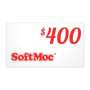 $400 SoftMoc Gift Card - Use Instore or Online