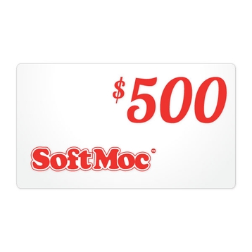 $500 SoftMoc Gift Card - Use Instore or Online