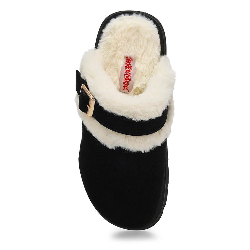 Women's  Glinda Open Back Slipper - Black