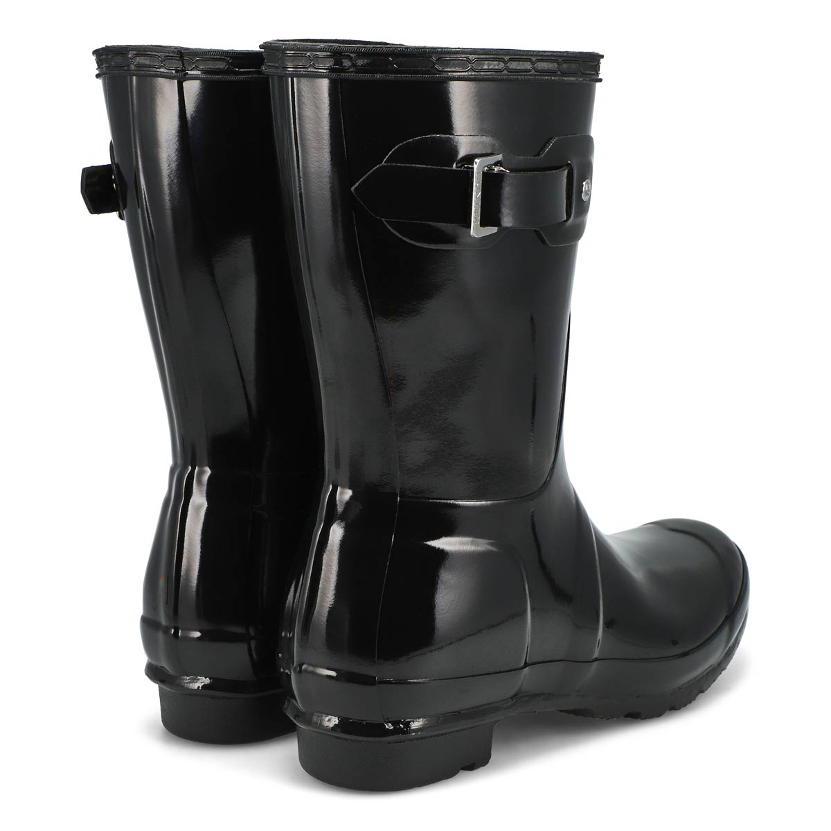 Women's Original Short Gloss Rain Boot - Black