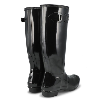 Women's Original Tall Gloss Rain Boot - Black