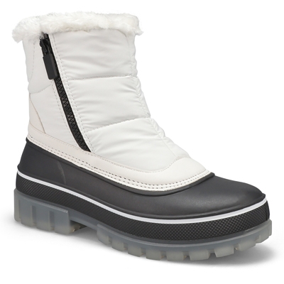 Botte d'hiver imp. Go-Go, blanc, femme