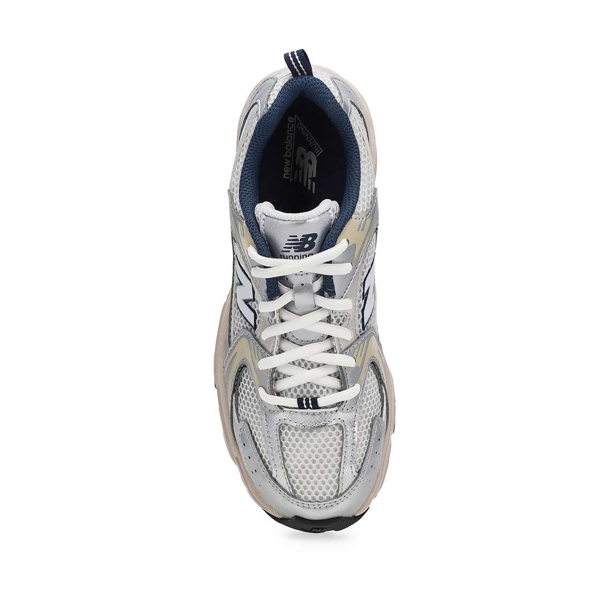 New Balance Kids' 530 Lace Up Sneaker - Grey | SoftMoc.com
