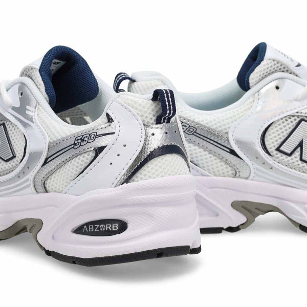 Kids' 530 Lace Up Sneaker - White