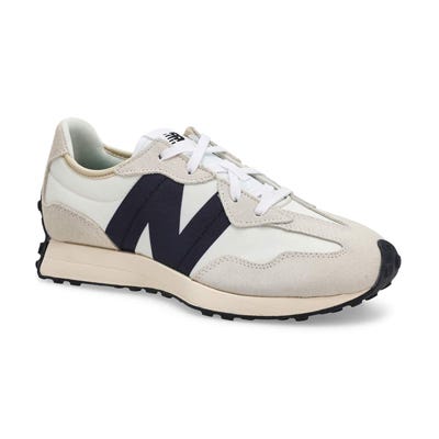 Kds 327 Lace Up Sneaker - White/Grey/Black