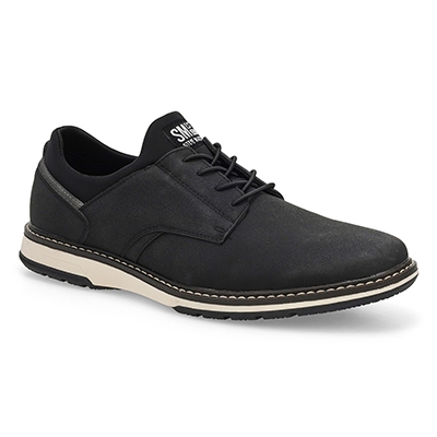 Mns Gunther Lace Up Casual Oxford- Black
