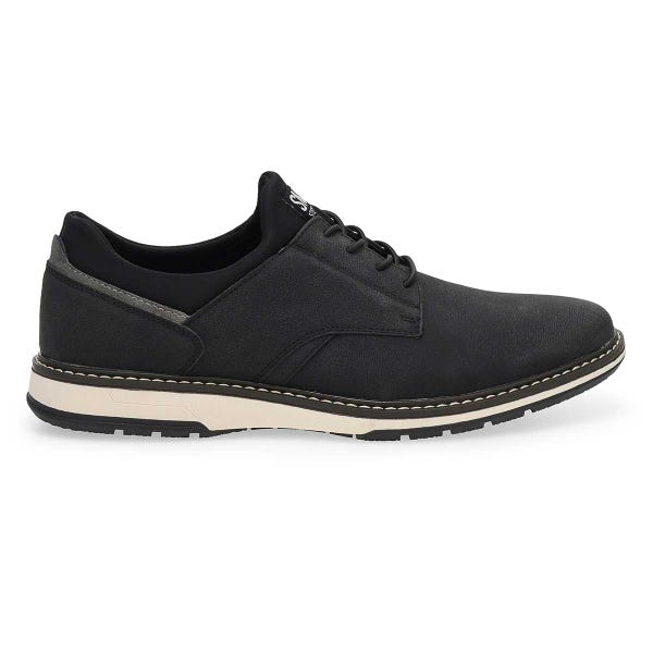 Men's Gunther Lace Up Casual Oxford- Black