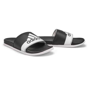 Women's Adilette Comfort Sandal - Black/White