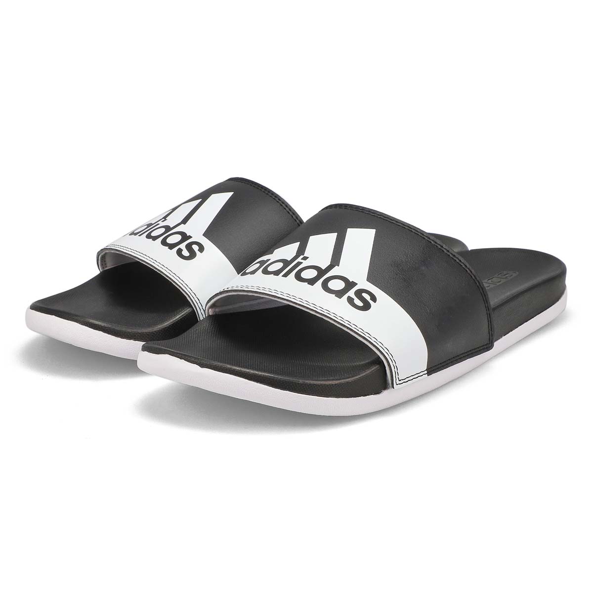 Women's Adilette Comfort Sandal - Black/White